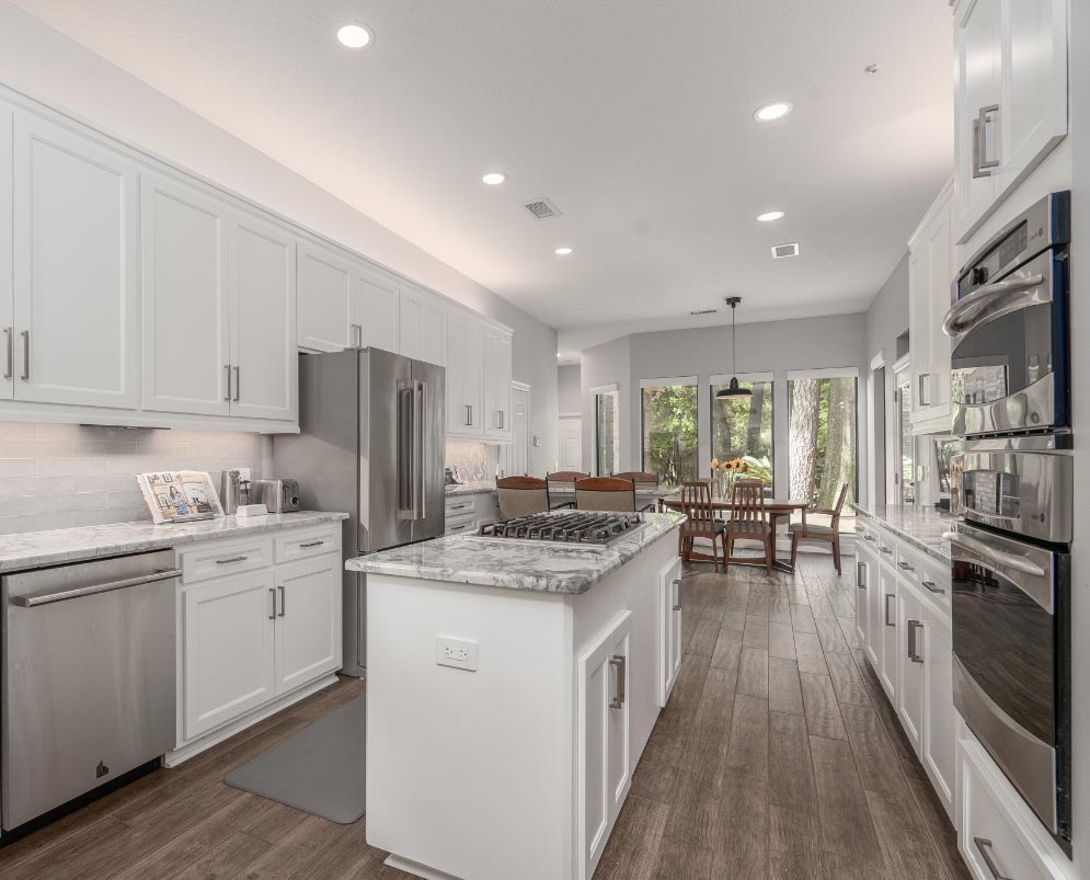 Classic Kitchen Remodel in The Woodlands TX by Partners in Renovation